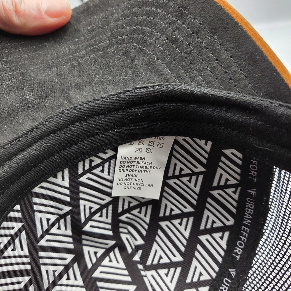 Urban Effort Hat Original Cap Men's Trucker Mesh /Brown/Black Rare Color NWOT - Picture 6 of 9